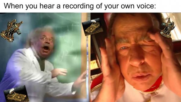 I swear I don't sound like whatever abomination you might hear ;)