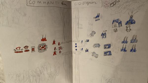 Aaah yes, my favorite game when I was 8: Command En Conquir.