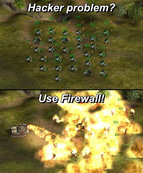 Firing the Hackers