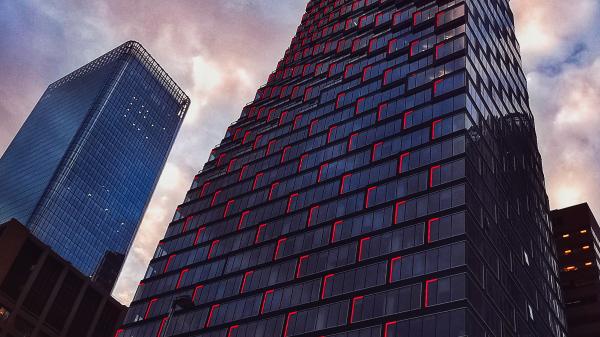 it reminded me of an obelisk of light