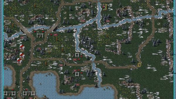 First post!! Old mapper here. I used to make single player maps for RA and Tiberian Sun. Here's progress on a map I'm making. Sorry for the zoom out.