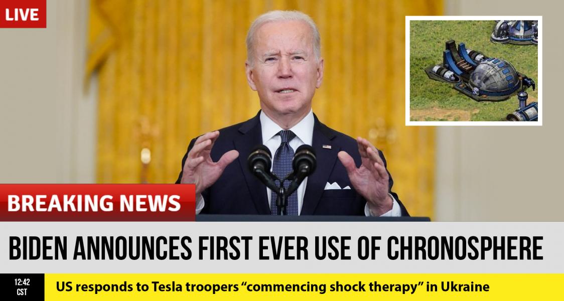 BREAKING - Biden to Russia: 