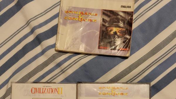 Found my copy of command and conquer, a double pack with Civ2!